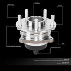 Rear Left/Right Wheel Bearing Hub for Hyundai Santa Fe XL, Veracruz, Kia Sorento (2007–2020)