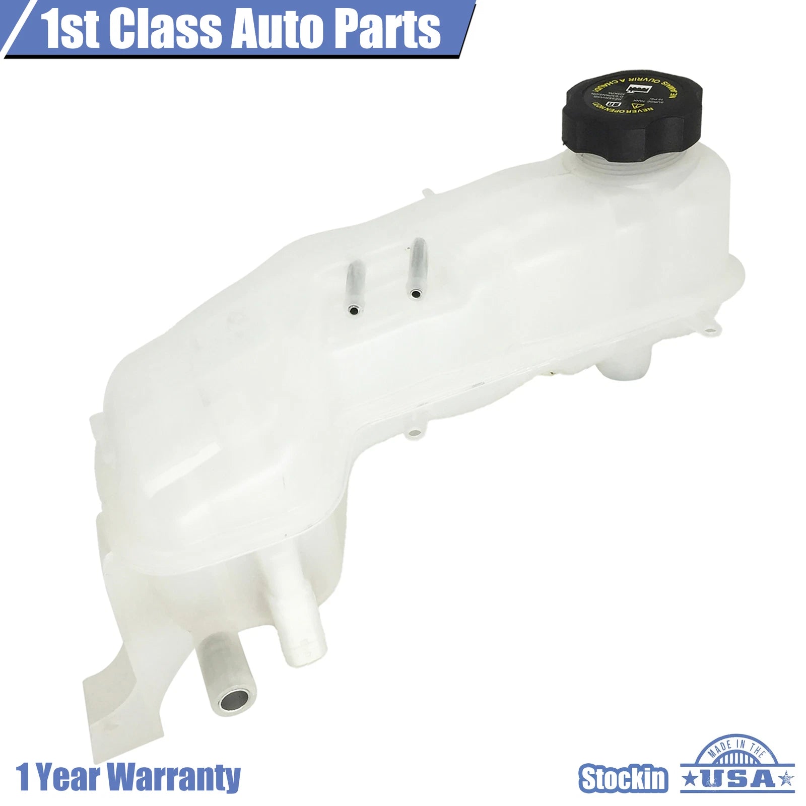 Radiator Coolant Overflow Expansion Tank w/Cap for Chevrolet Pontiac
