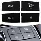 4 x Center Switch Buttons for Mercedes-Benz ML GL GLE