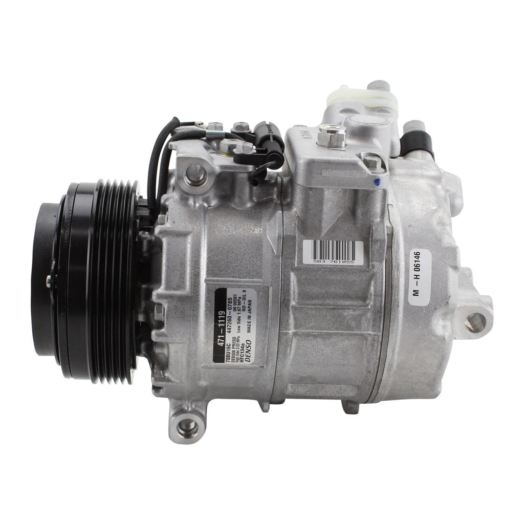 Denso A/C Compressor with Clutch for BMW E46 E39 325i 328Ci 530i M3 (1998–2006)