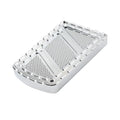 CNC Riot Brake Pedal Large Pad Cover for Harley Touring, Road King, Softail, Dyna