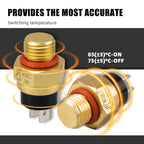 Radiator Coolant Temperature Switch M14x1.5mm 85℃ for KTM XC EXC (2000–2023)