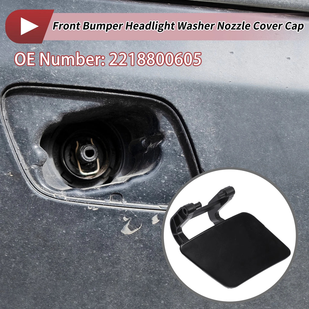 Bumper Headlight Washer Nozzle Cover Cap for Mercedes-Benz S600 (2000–2006)