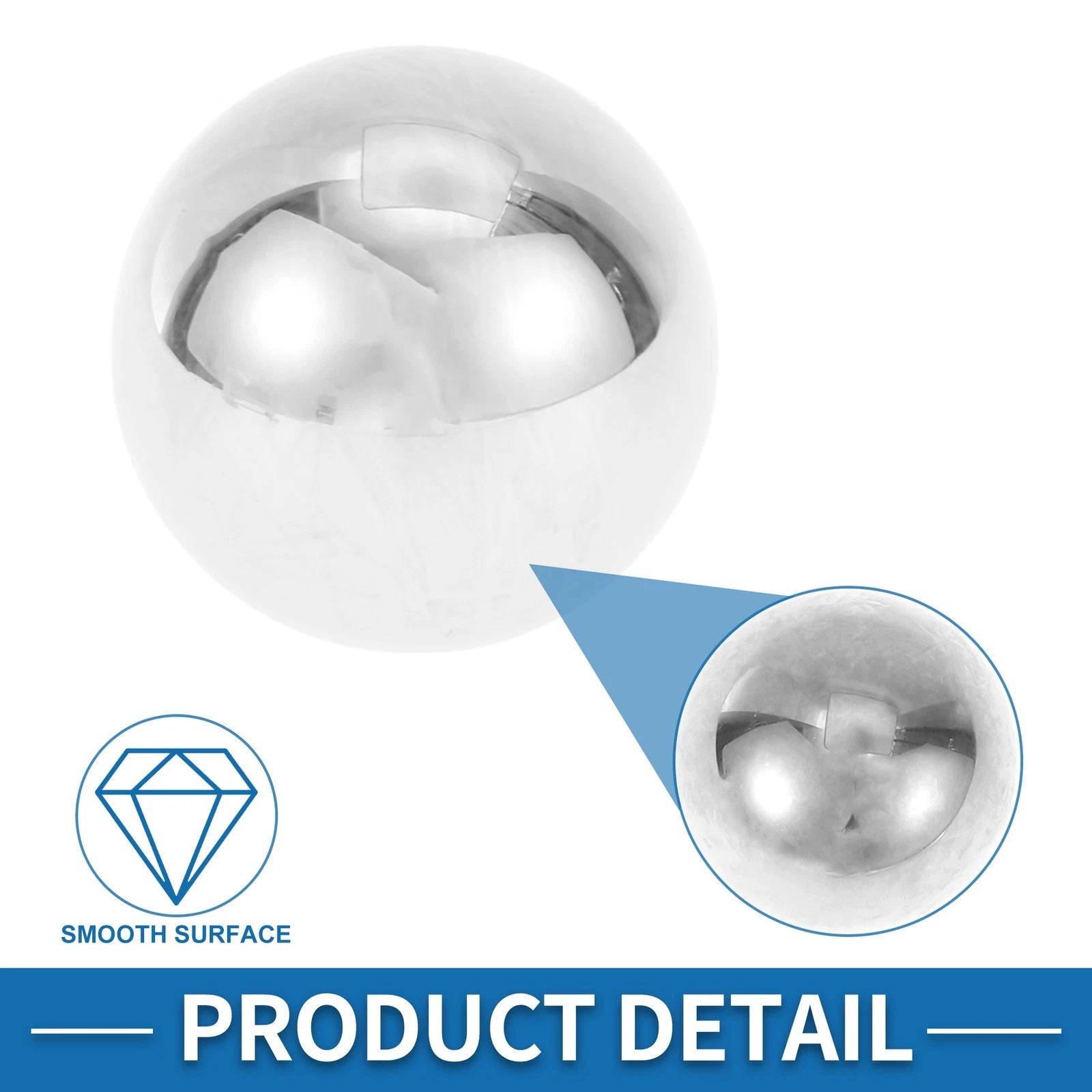 42.0mm Bearing Ball for G40 Precision (Steel, Silver Tone)