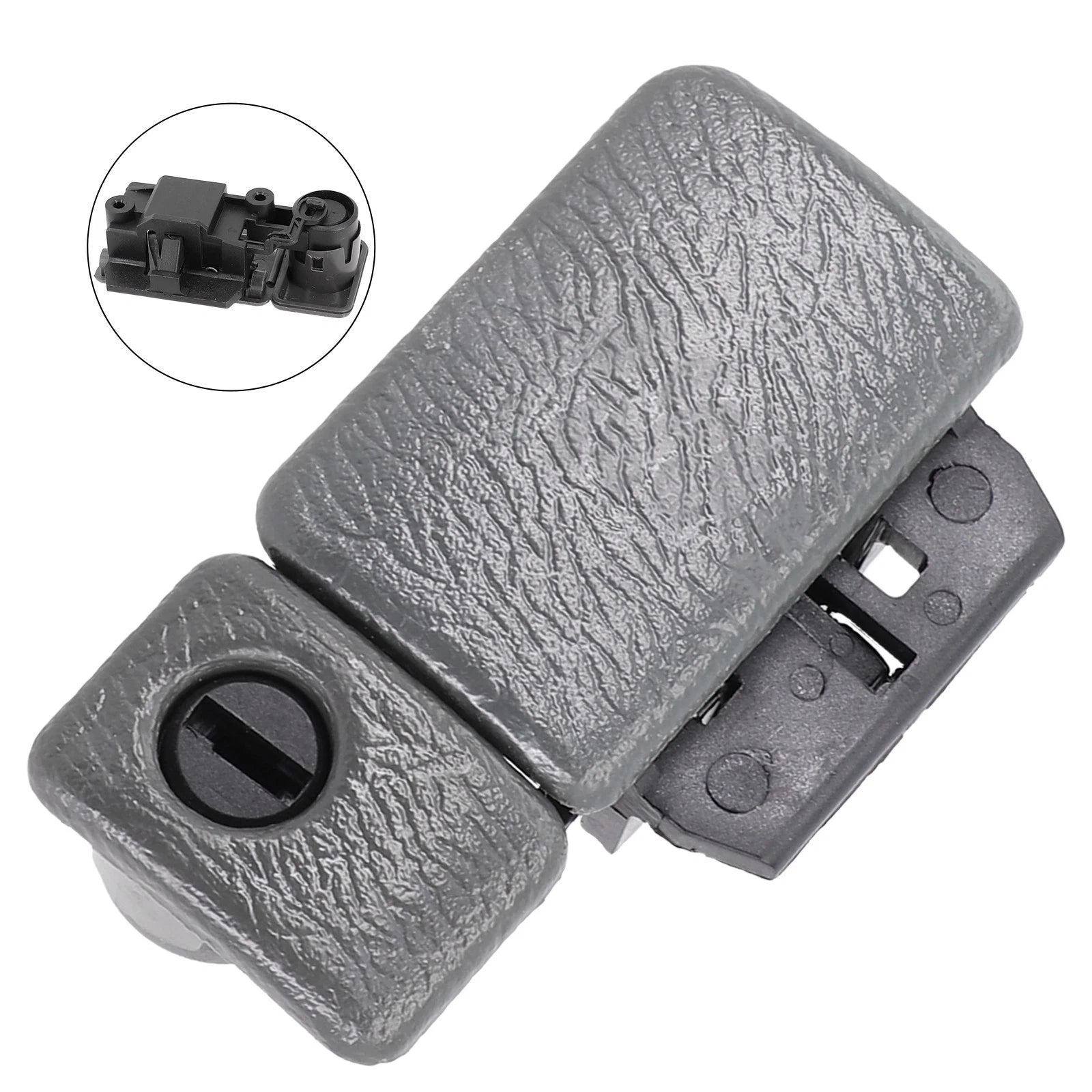 Glove Box Lock Handle for - 1PC Gray Plastic