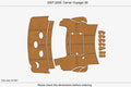 EVA Pads for Carver 56 Voyager (2009) - Swim Platform Cockpit Foam Teak Deck