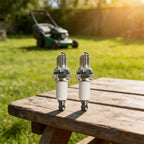 2X Spark Plugs for Troy-Bilt Trimmers Cultivators (791-180852, 753-05784)