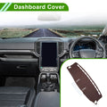 Dashboard Cover Mat for Ford Ranger (2018–2021) - Brown