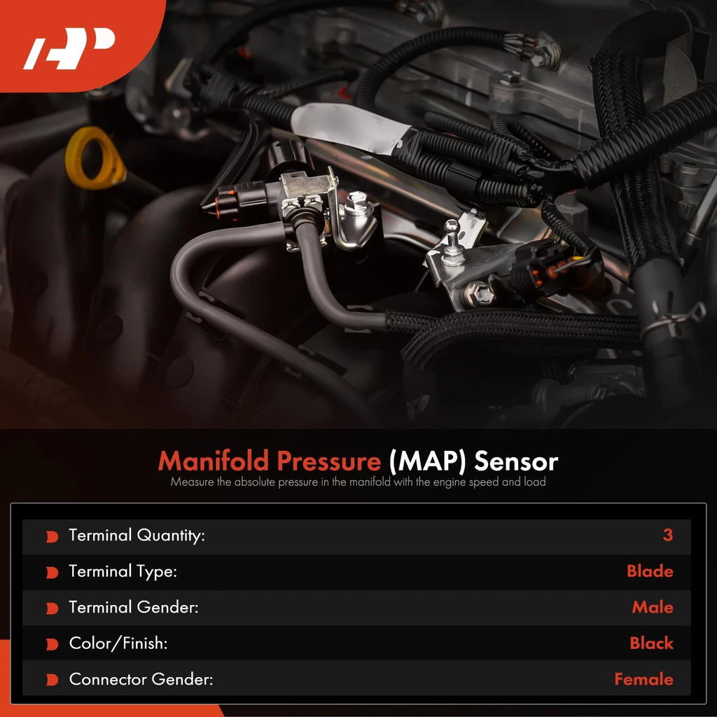 MAP Sensor for Daewoo Buick GMC Chevrolet Cadillac