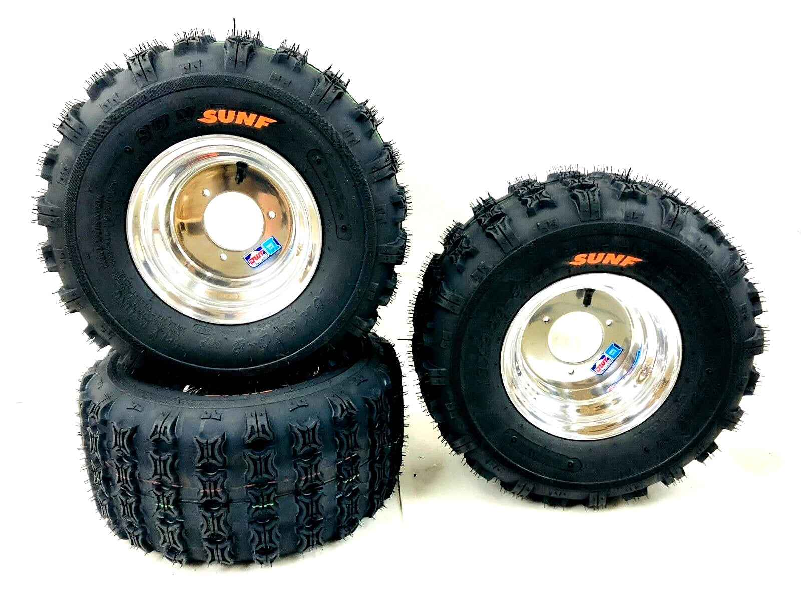 Set of 2 Front and Rear Wheels Rims for Honda ATC 70 (1970–1985) - A027 Trails XC 18"