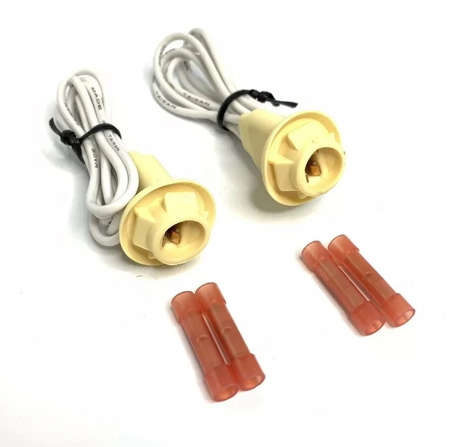 Side Marker Light Lens Bulb Socket for 1967-1991 Chevy GMC Pickup Truck