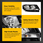 Right Side LED Headlight with Bulb for Volkswagen Tiguan (2018–2021)