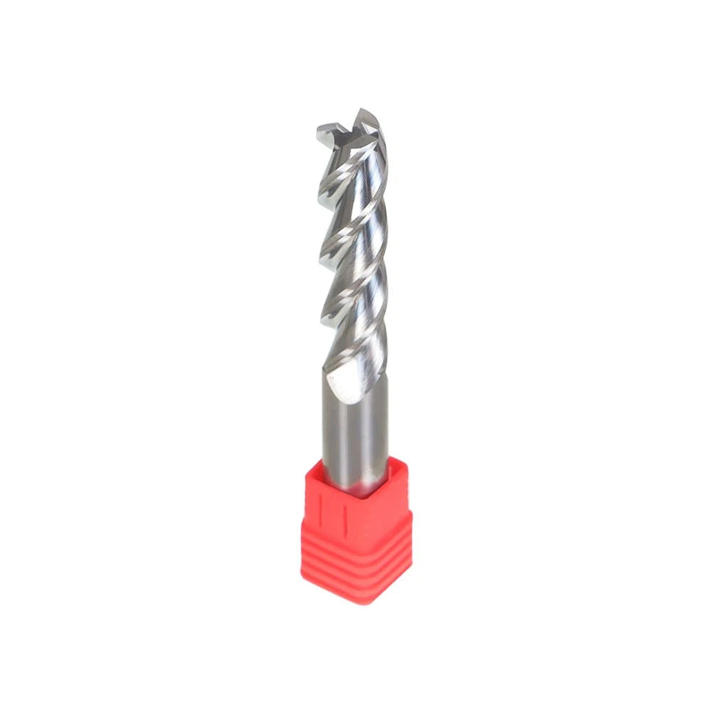 3 Flute Long Length Carbide End Mill for Aluminum (1/2")