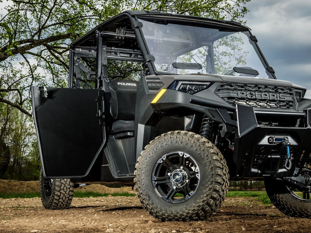 SuperATV HDPE Half Doors for Polaris Ranger 1000 Crew (2026+)