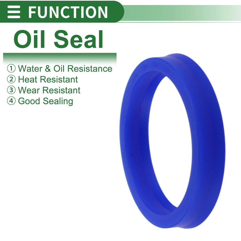 Set of 5 Oil Seal Rotary Shaft Seal 50x60x10mm High Pressure for Various Models