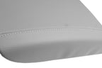 Leather Console Lid Pull Over Cover for GMC Denali (2003–2008) Gray