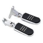 Chrome Rear Passenger Footpeg Mount for Harley Touring Street Glide (1993–2025)