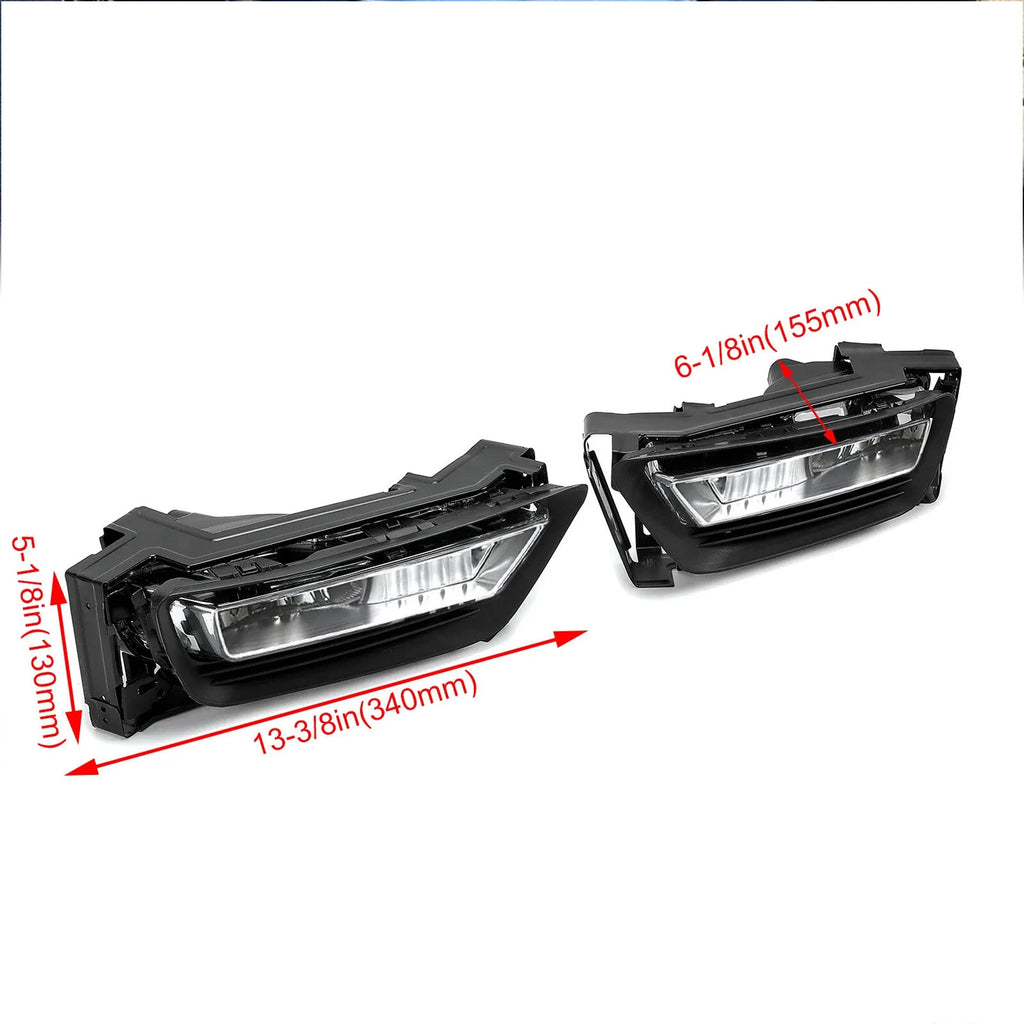 Set of 2 Front Bumper Fog Lights for Honda Accord (2013–2015)