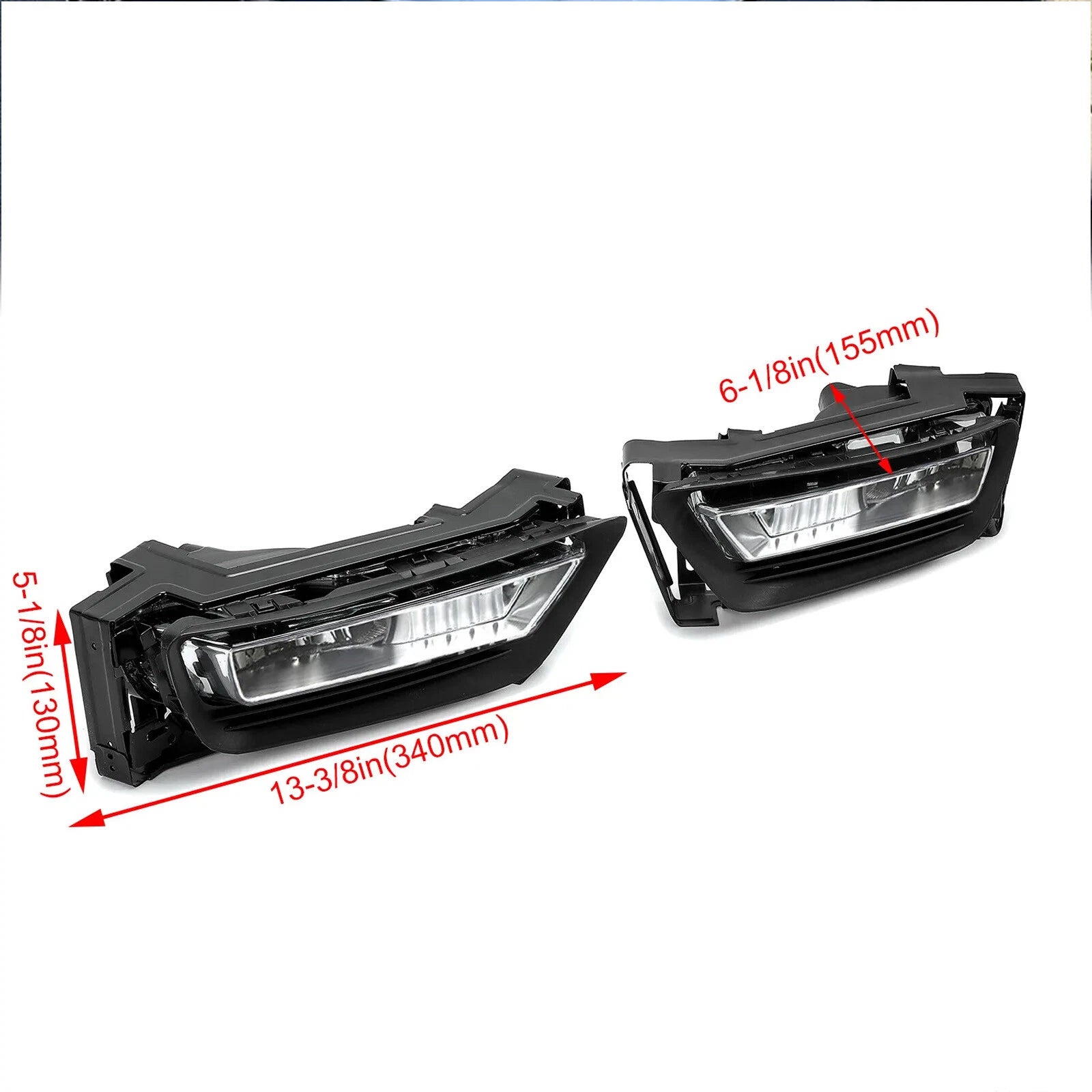 Set of 2 Front Bumper Fog Lights for Honda Accord (2013–2015)