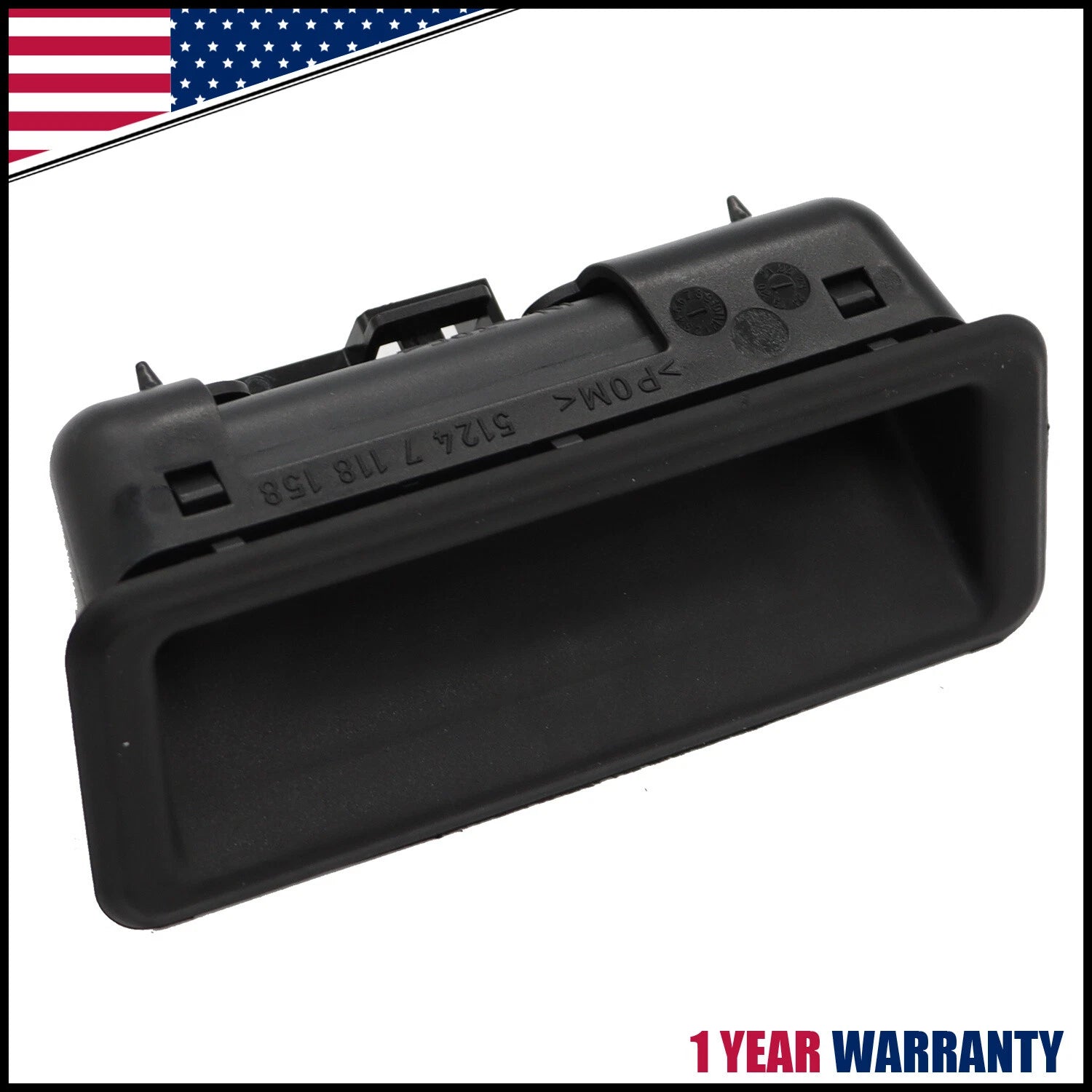 Trunk Lock Handle Push Button for BMW E82 E88 E90 E91 E92 E93 E60 (2007–2013) 51247118158