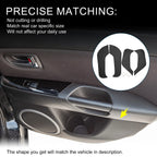 Set of 1 Car Door Leather Anti Kick Pad Sticker for BMW X3 (2018–2020)