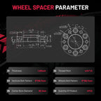 Hubcentric Wheel Spacers for Toyota Tacoma (2024–2025) 6x5.5 1.25" 95.1mm