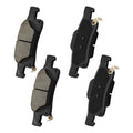 Rear Ceramic Brake Pad Kit for Dodge Durango for Jeep Grand Cherokee (2011–2020)