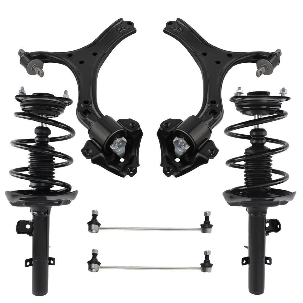 6x Front Struts Control Arm Sway Bar End Link for Honda Accord (2013–2017)