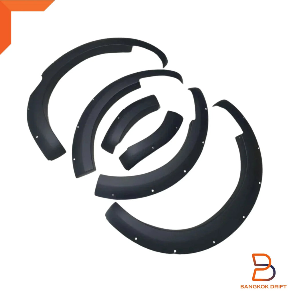 Black Fender Flare Arch for Nissan Navara D40 Narrow Body 4DR Dual Cab
