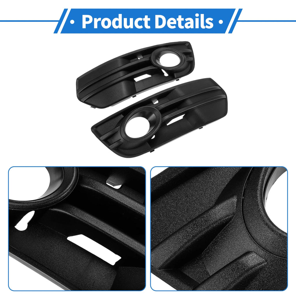 Set of 2 Fog Light Grills AU1038108 for Audi Q5 (2009–2012)
