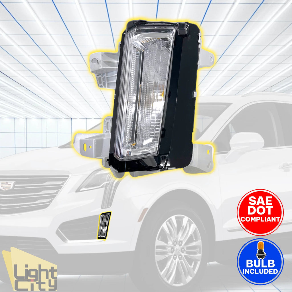 Driver Side Halogen Parking Signal Light LH for Cadillac XT5 (2017–2019)