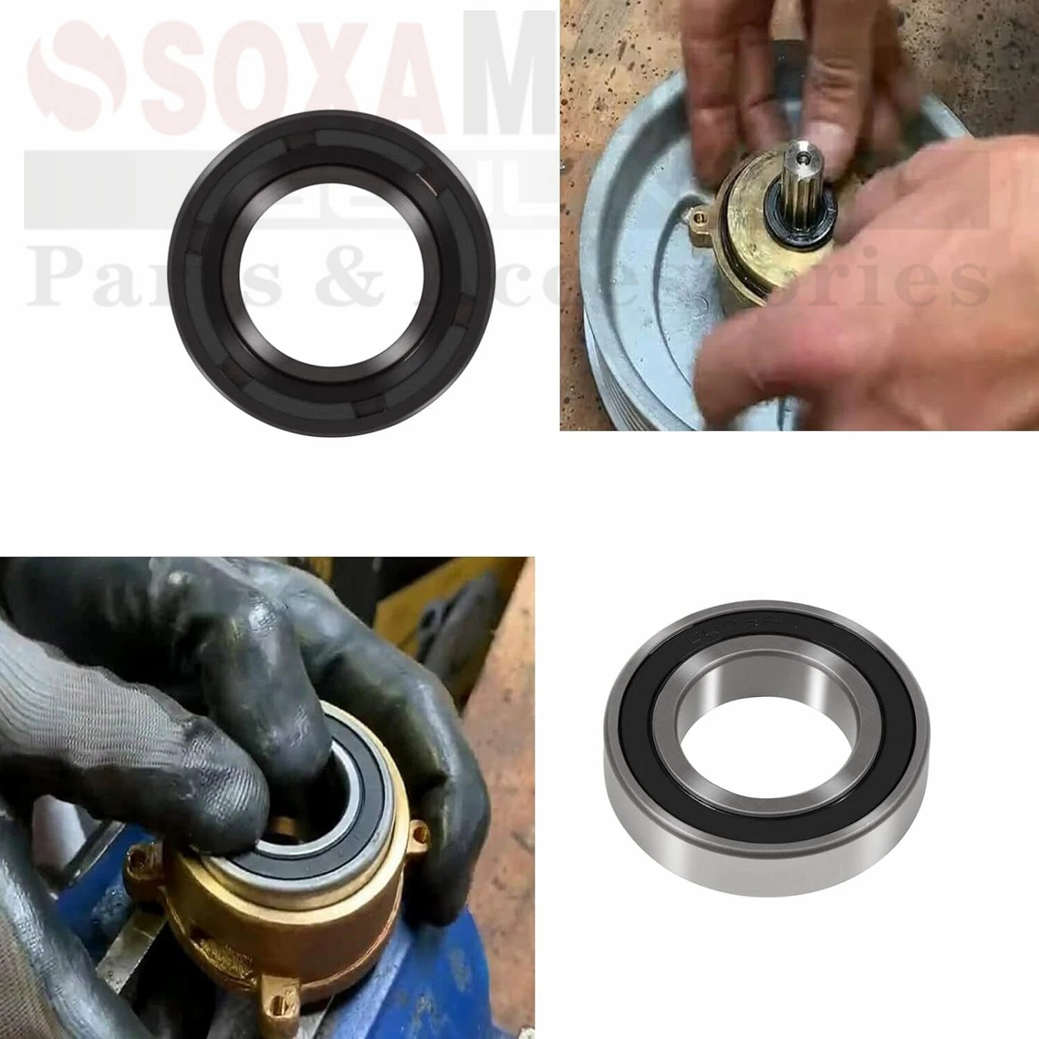 Raw Sea Water Pump Impeller Repair Kit for Volvo Penta 5.7Gi GL GSi GXi