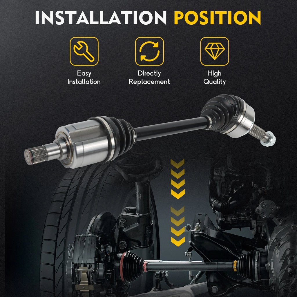 Front Left CV Axle Assembly for Honda Accord (2018–2020) Turbo