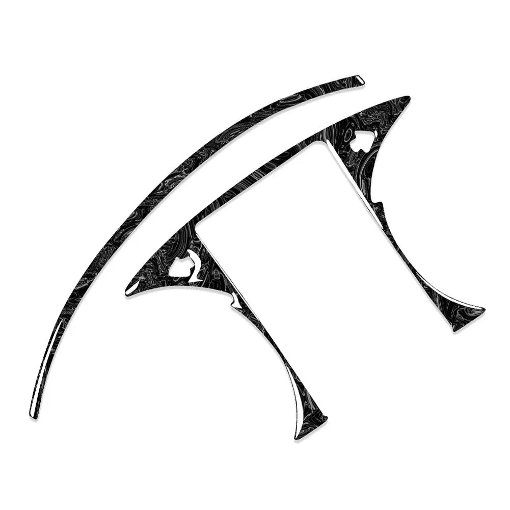 Marbling Speedometer Panel Cover Trim for Benz C GLC Class (2015-2021)
