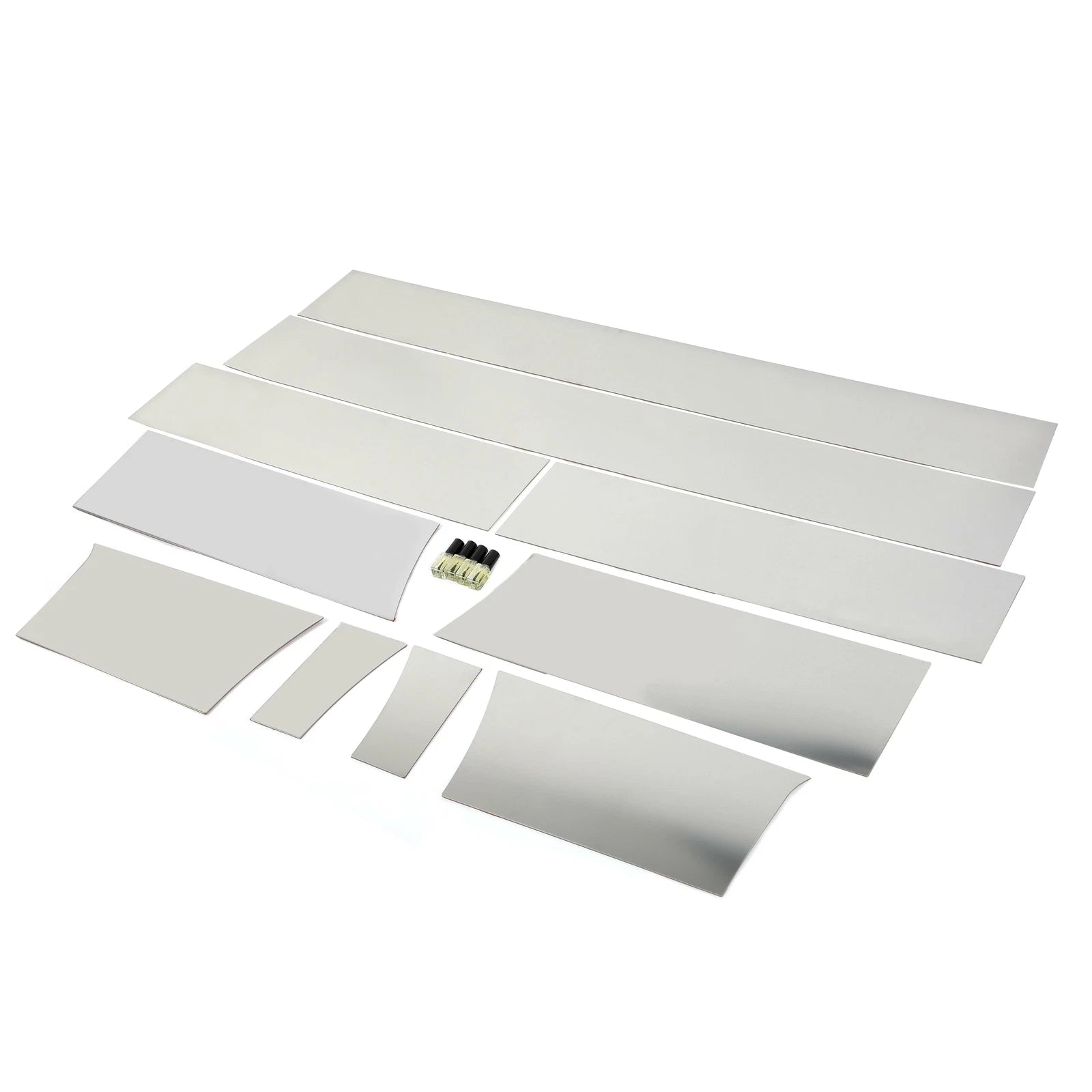 10Pc Rocker Panel Trim for Ford F-150 Super Cab (2004-2008)