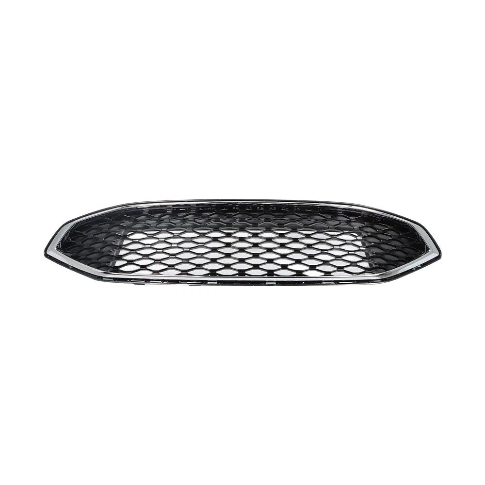 Front Upper Grille for Ford Fusion (2017-2018) Black Plastic Mesh