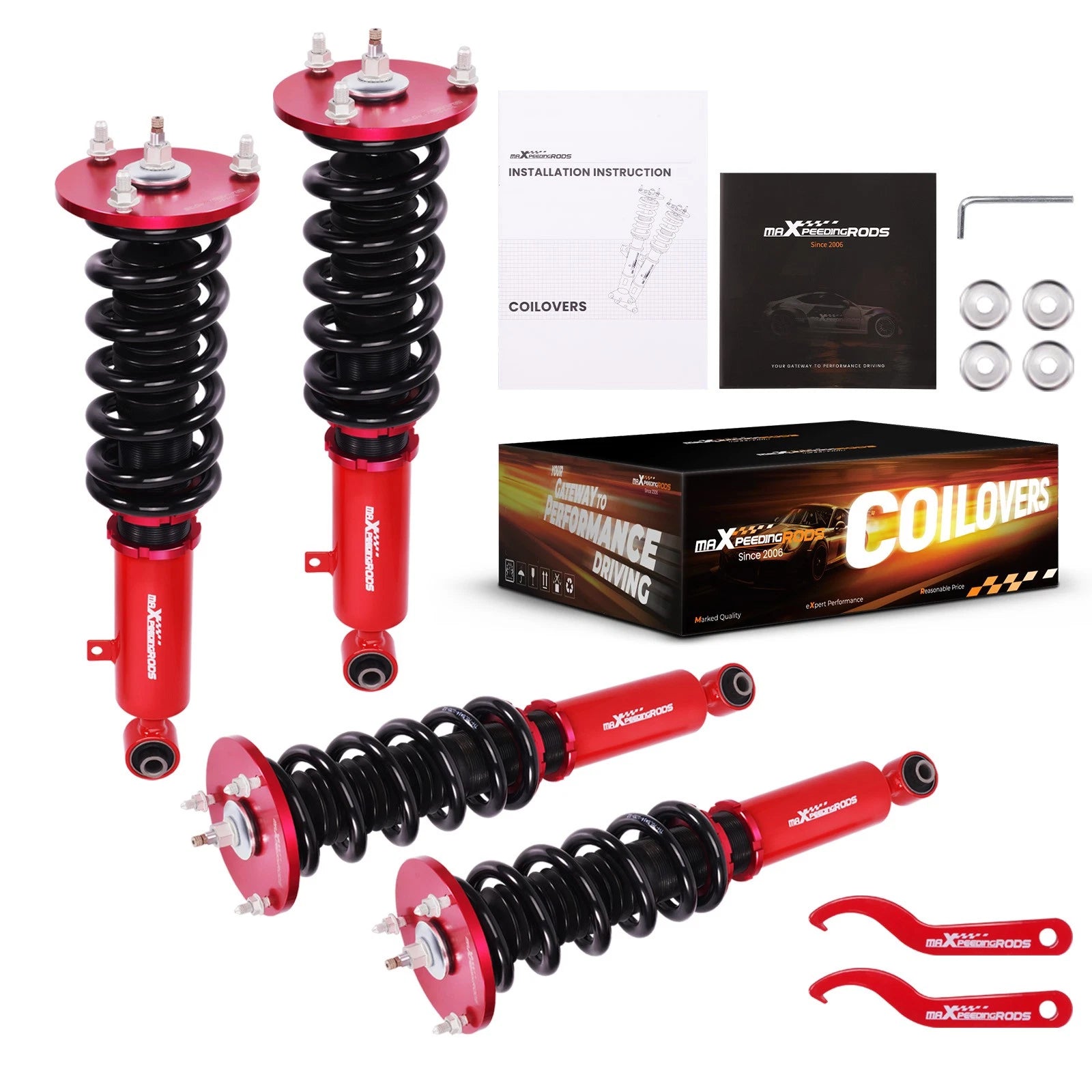 Adjustable Coilover Kit for Toyota Supra Mk3 (1986–1992)