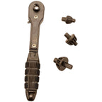 2 in 1 Drill Chuck Key and Ratchet Wrench Set for Power Tools