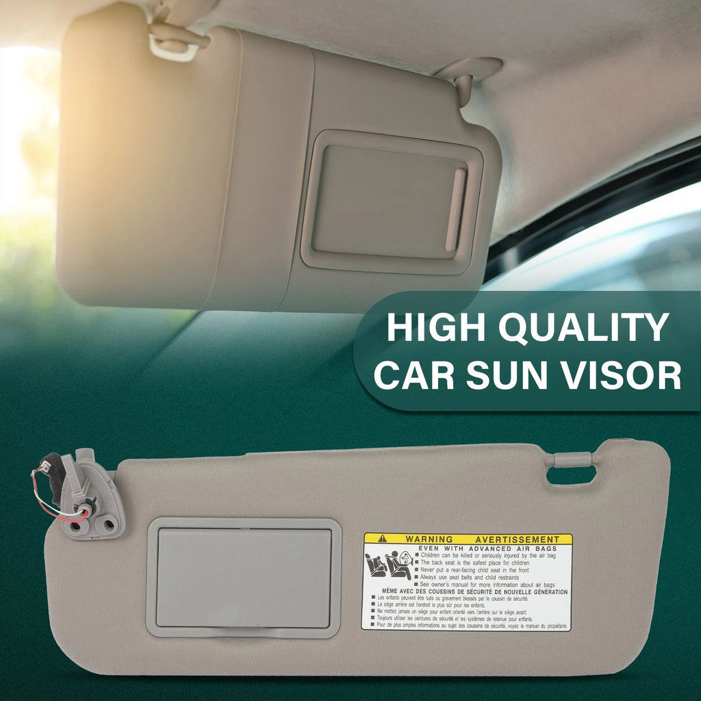Driver Side Sun Visor for Hyundai Sonata GL 2008