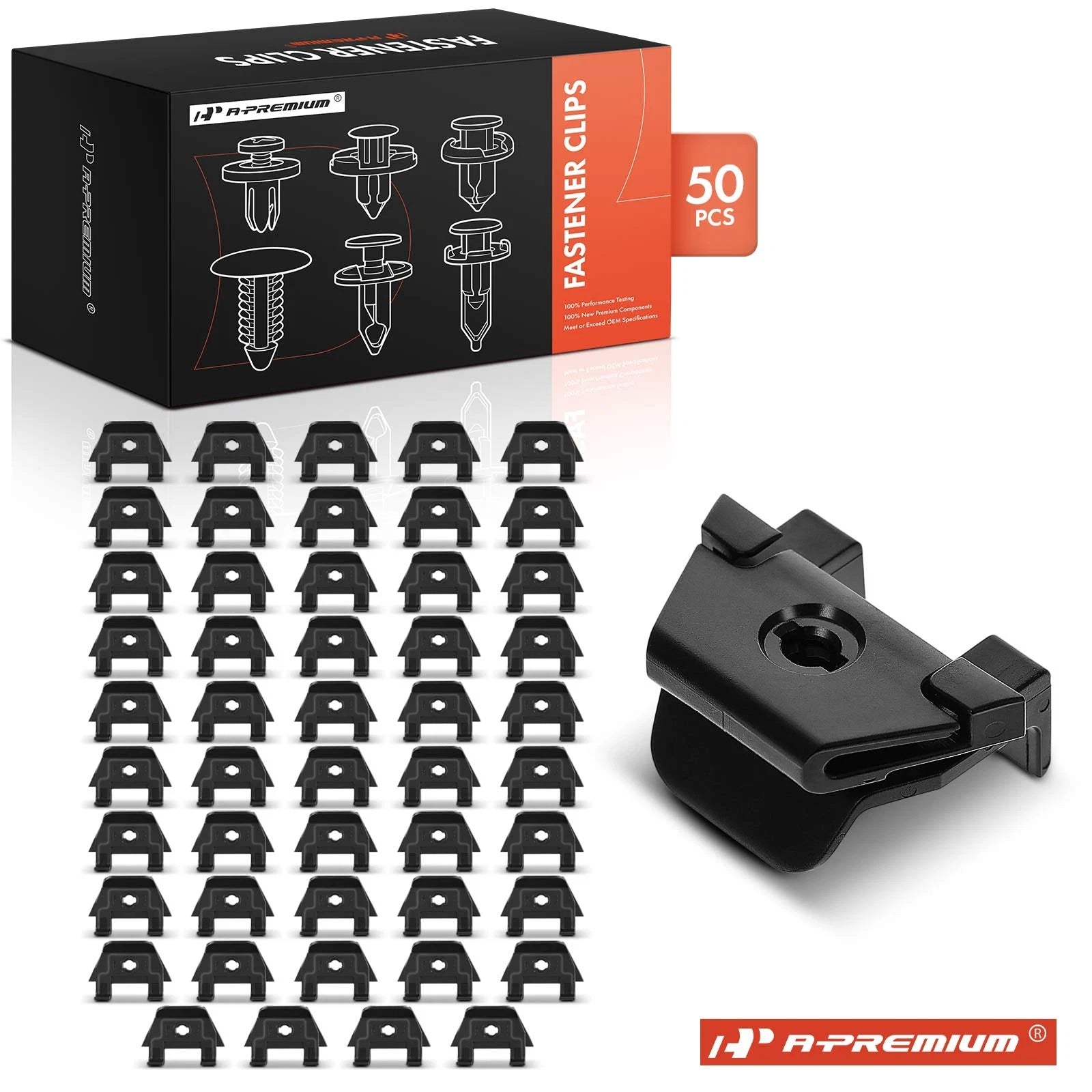Nylon Fender Liner Retaining Clips for Toyota Prius C-HR (2012-2024)