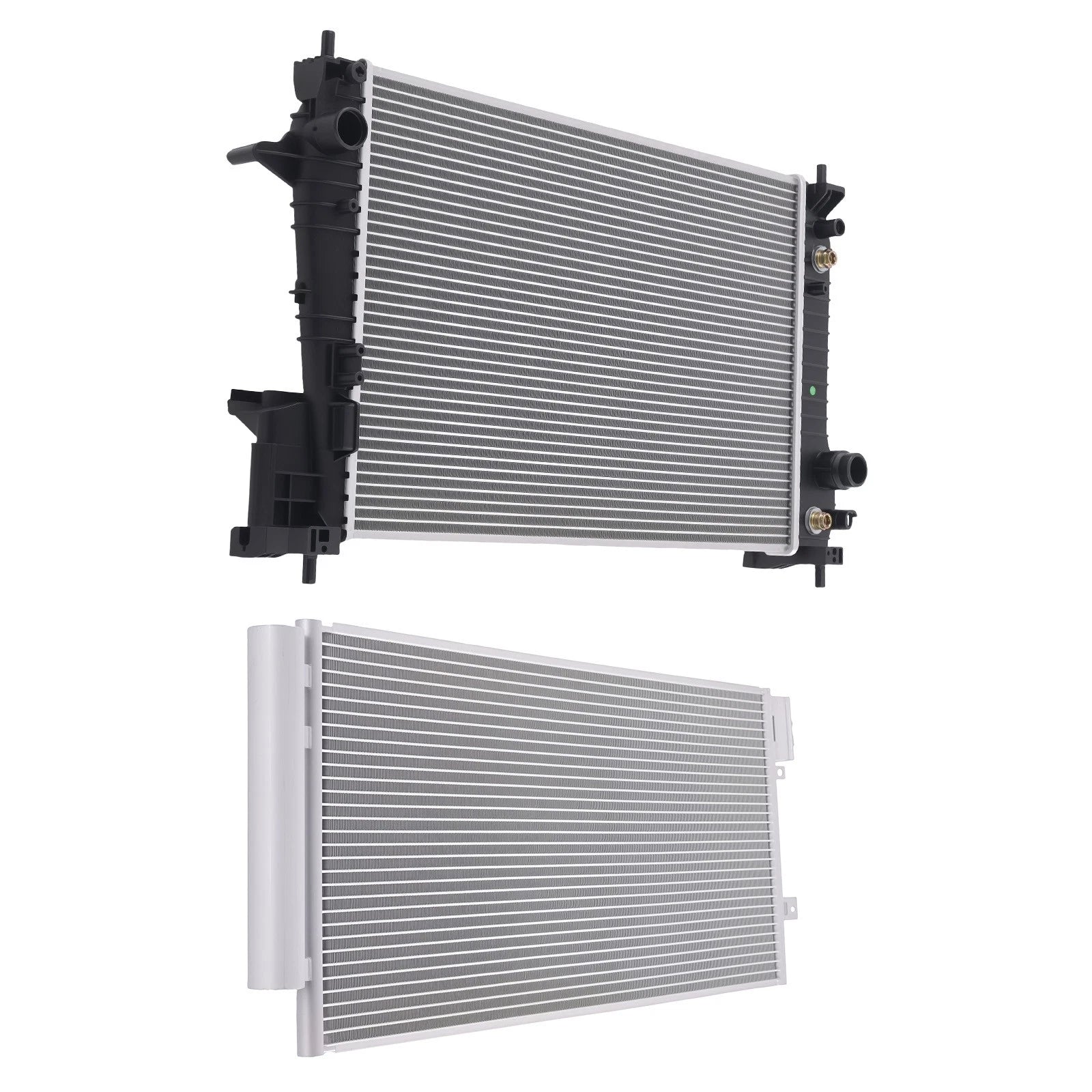Aluminum Radiator & AC Condenser for Chevrolet Sonic 1.4L (2012–2020) 13248 GM3010570