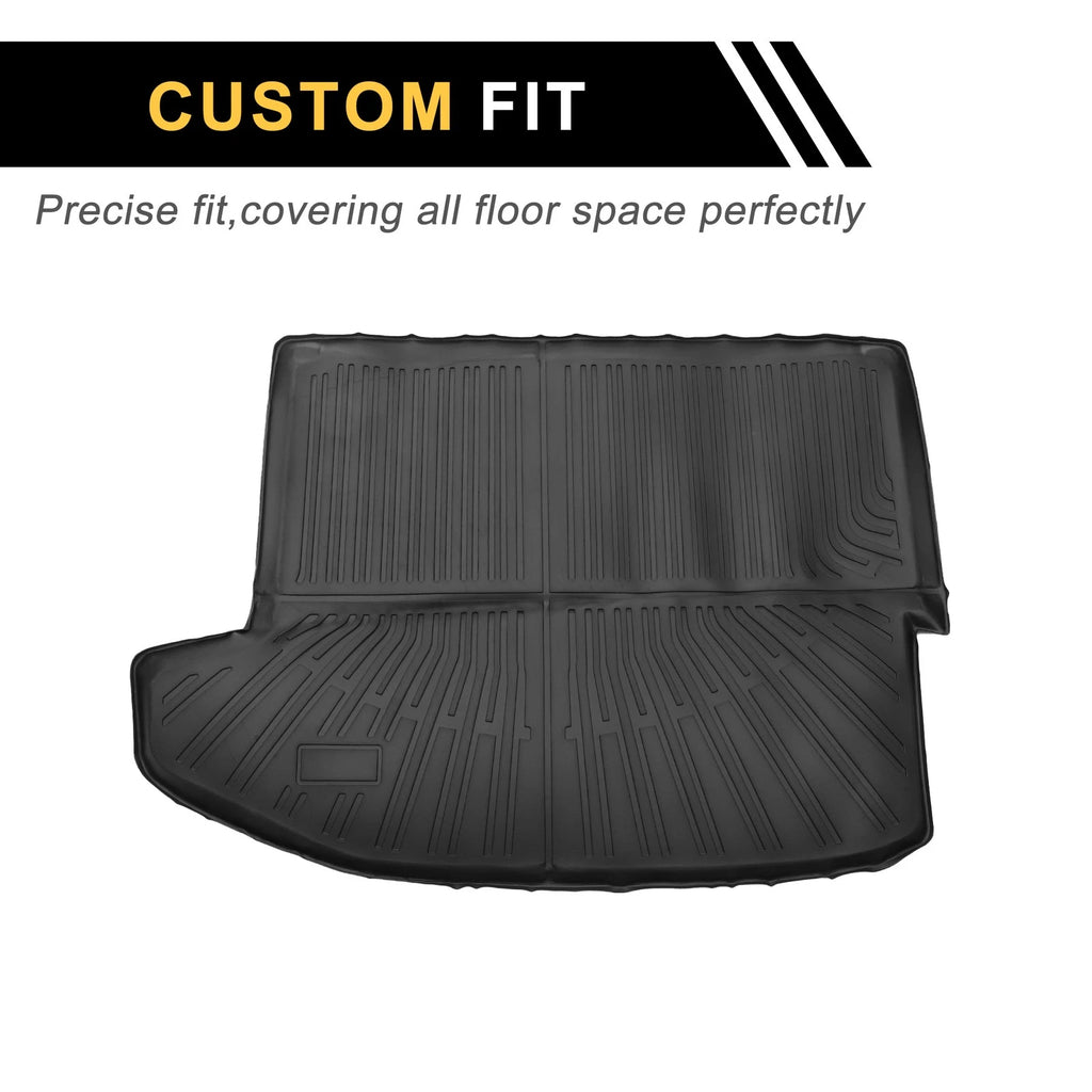 Cargo Liner Rear Trunk Mat for Chevrolet Trax (2024) TPE Stripe Pattern
