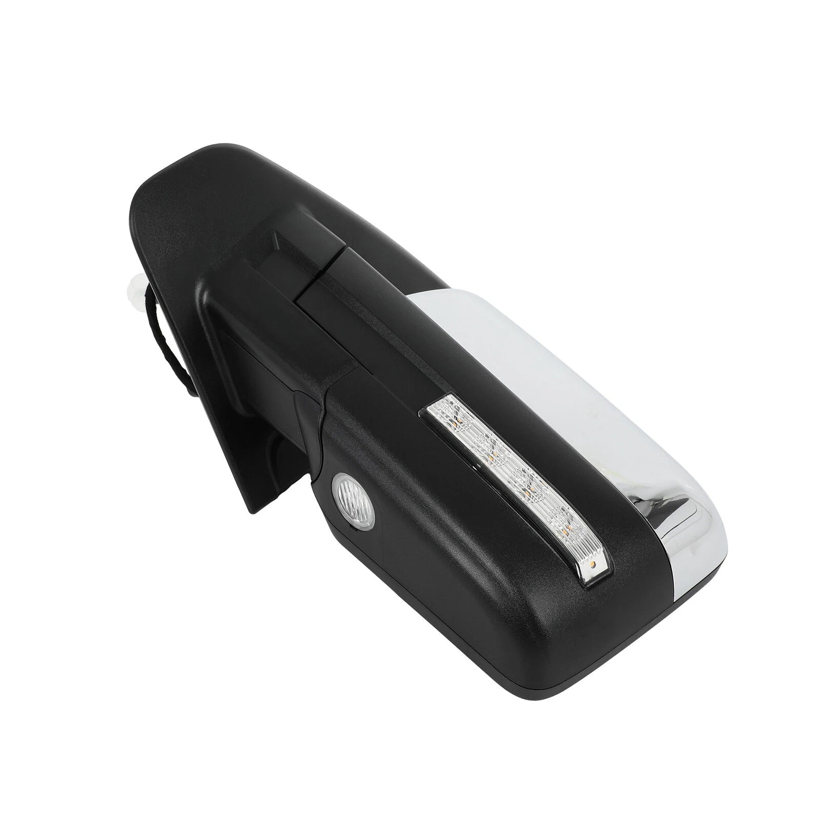 Tow Mirrors for Ford F150 (2004–2014) Chrome Power Heated Puddle Light