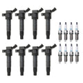 Set of 8 Ignition Coils & Iridium Spark Plugs for 4.6L V8 (Denso)
