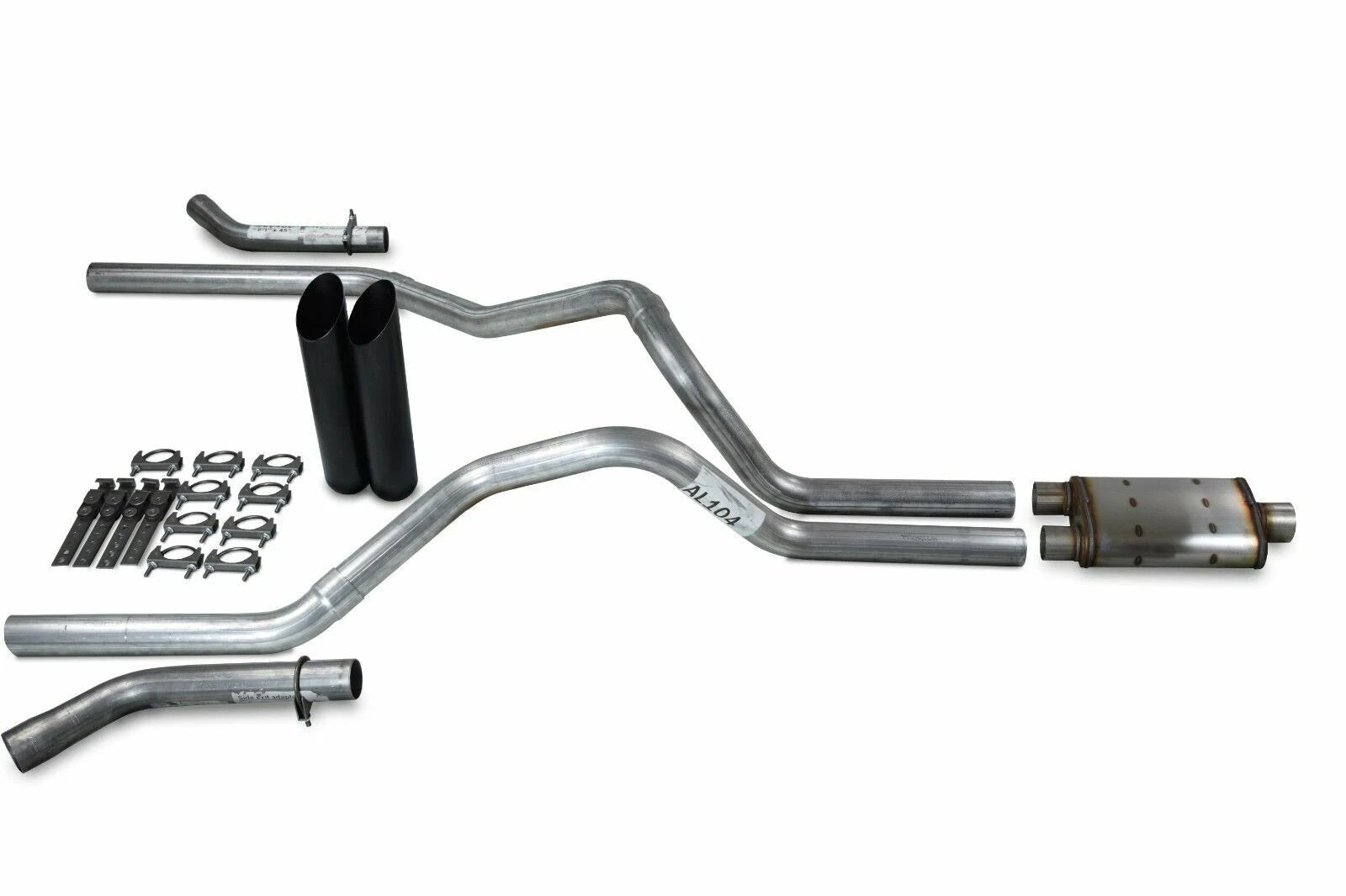 2.5" Dual Exhaust Kit for Ford F150 (2021–2025) - Magnaflow XL Black Tips
