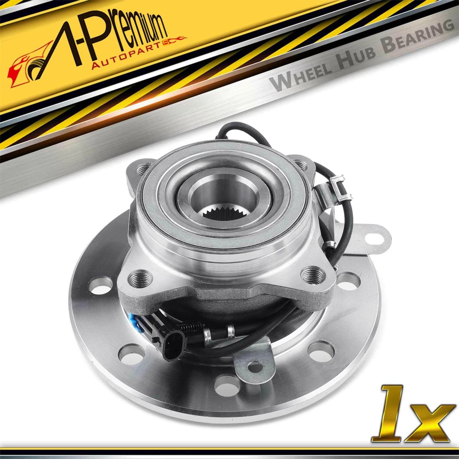 Front Wheel Hub & Bearing Assembly for Chevrolet K1500 GMC K1500 (1990–2000)