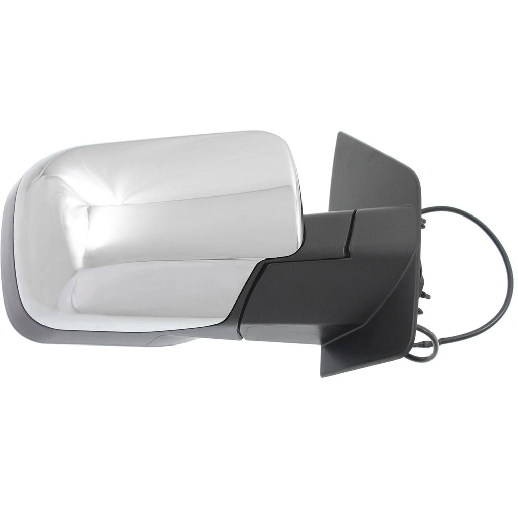 Power Mirror for Nissan Titan (2004–2015) Right Chrome Manual Folding