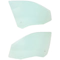 Set of 2 Front Door Glasses for Chevy Malibu