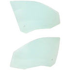 Set of 2 Front Door Glasses for Chevy Malibu