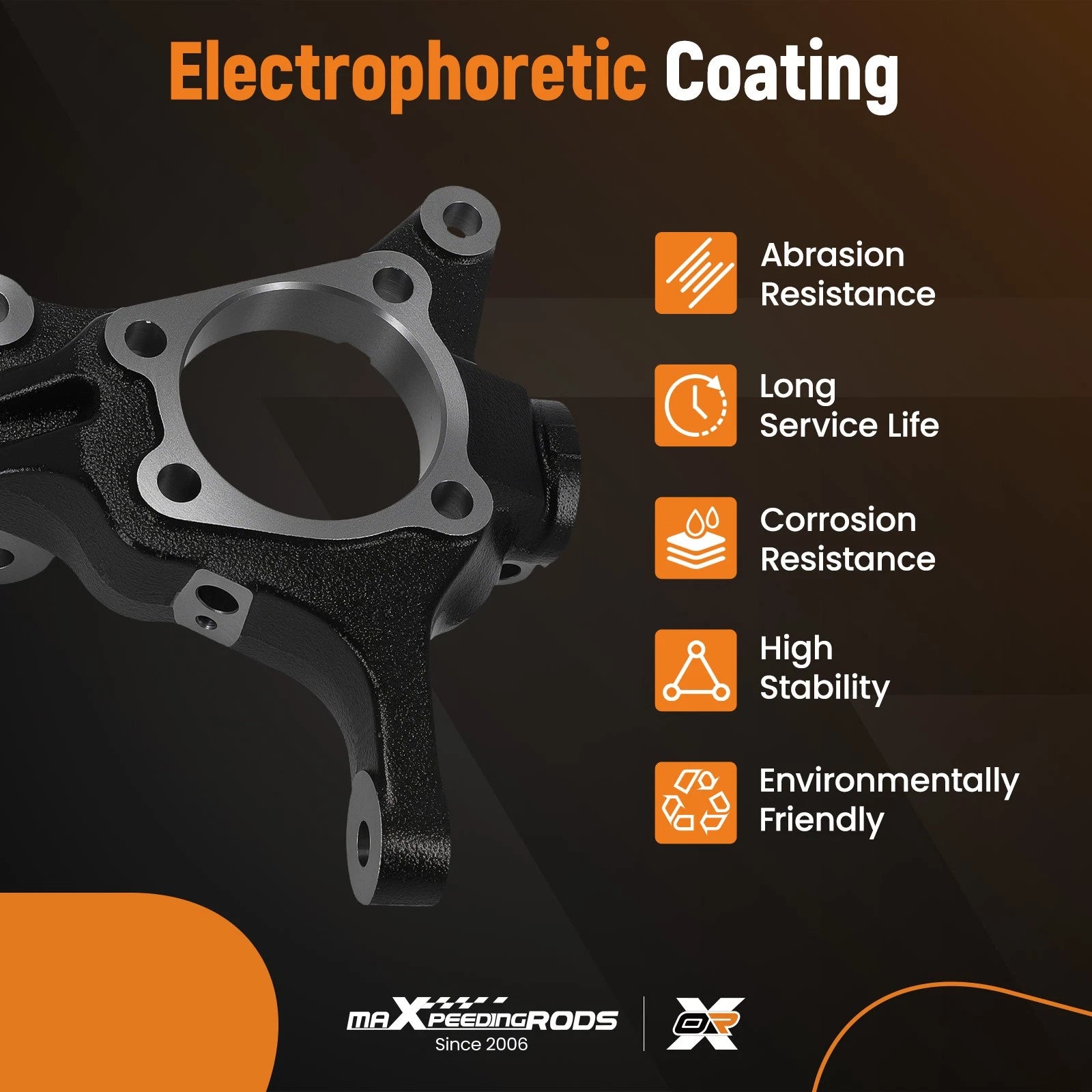 Driver Side Steering Knuckle for Subaru Crosstrek/XV (2014-2019)